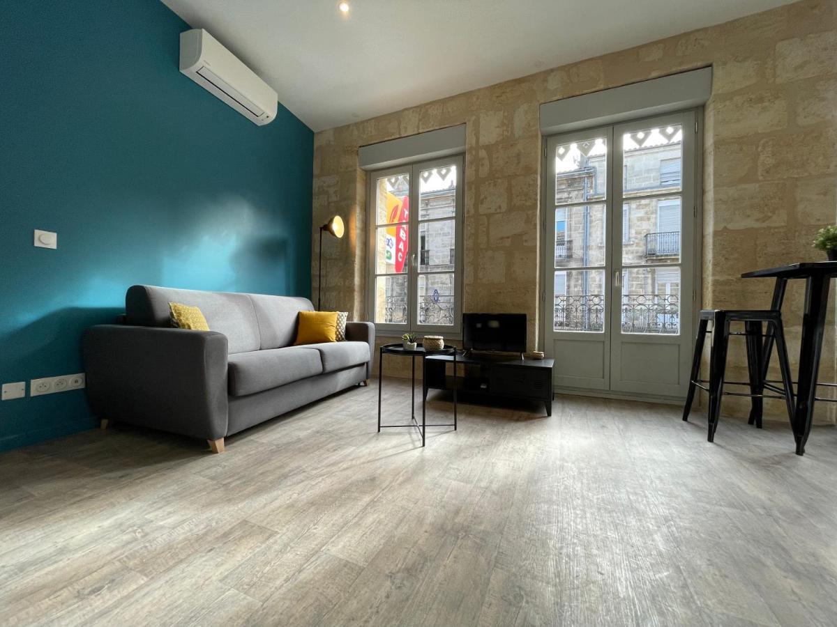 Superbes Studios De Charme, Lumineux Et Climatises En Plein Centre Bordeaux Bagian luar foto