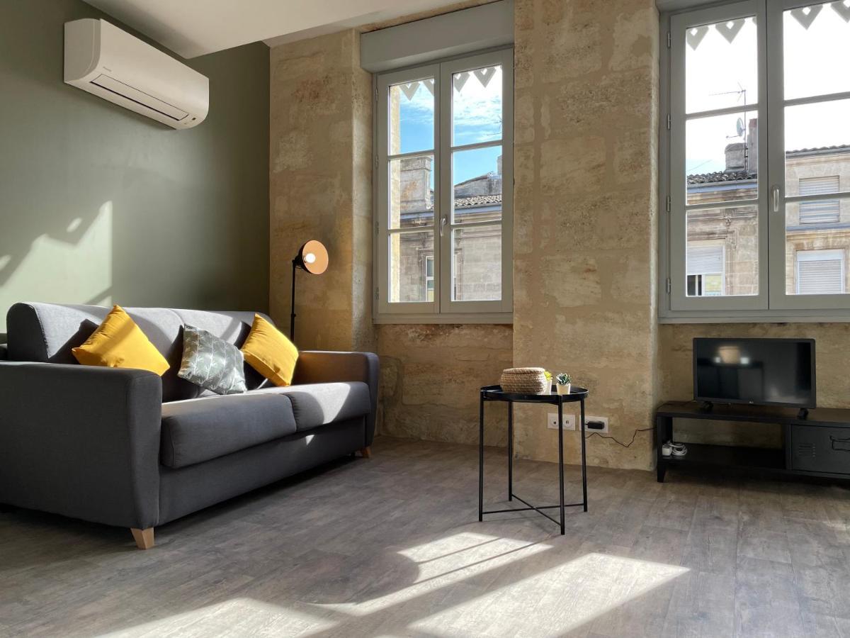 Superbes Studios De Charme, Lumineux Et Climatises En Plein Centre Bordeaux Bagian luar foto